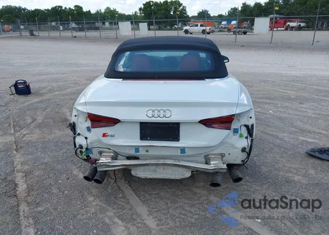 2018 Audi S5 3.0T Premium Plus z USA, uszkodzony, nr VIN WAU24GF50JN009209